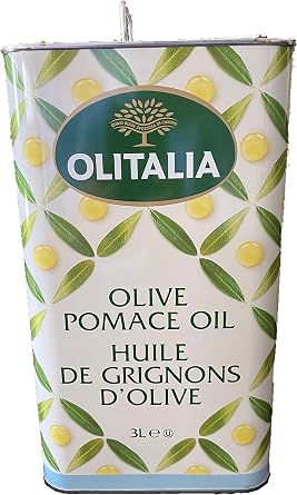 Olitalia Pomace Olive Oil Light Taste, High Smoke Point Imported Italian Cooking Olive Oil Ideal for Indian Cooking, Frying, Sauting & Baking, 33.81 fl oz 1 l