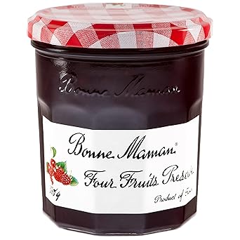 Bonne Maman Pineapple and Passion Fruit Preserve Fruit Jam, 13 oz 370 g