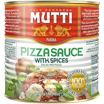 Mutti Pizza Sauce Spicy Can, 400 g