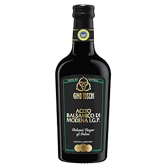 Toschi Balsamic Vinegar Quadra, Green Line, 16.91 fl oz ℮ 500 ml