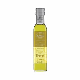 Olitalia Extra Virgin Olive Oil with Lemon, 8.45 fl oz 250 ml