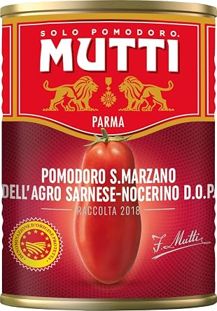 Mutti Parma Polpa Finely Chopped Italian Tomatoes Tomato Pulp for Pasta Sauce, Pizza, Soups & Stews, 104.76 oz 2970 g