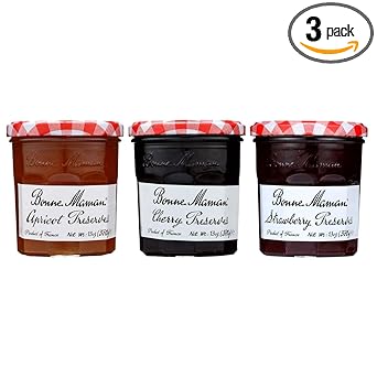 Bonne Maman Pineapple and Passion Fruit Preserve Fruit Jam, 13 oz 370 g