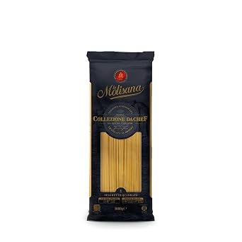 La Molisana Spaghetto Quadrato N° 01 Chef's Special Durum Wheat Semolina Pasta, 35.27 oz ℮ 2.2 lbs ℮ 1000 g