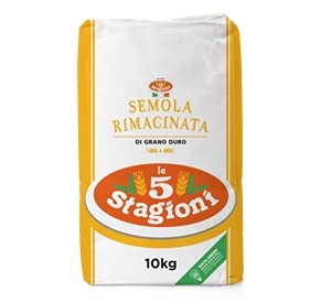 Le 5 Stagioni Ciabatta Romana Di Pizza Alla PALA  Speciale Miscela Per Impasti, 352.74 oz  22 lb  10 Kg