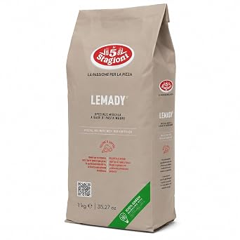 Le 5 Stagioni Lemady Special Mix Made With Mother Dough  Speciale Miscela A Base Di Pasta Madre, 35.27 oz  2.2 lb  1 Kg