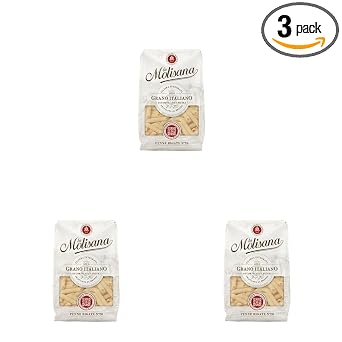 La Molisana Penne Rigate N20 Durum Wheat Semolina Pasta, 17.64 oz  1.1 lbs  500 g