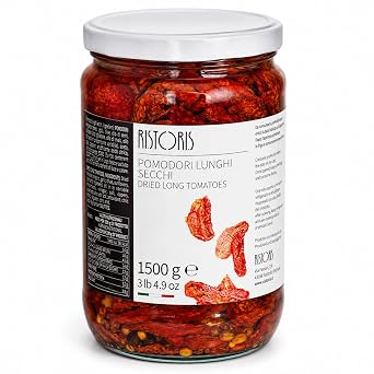 Ristoris Red Whole Italian Datterino Tomatoes in Tomato Sauce  Naturally Sweet Gourmet Cherry Tomatoes in Rich Tomato Juice  Ideal for Pizza Pasta Bruschetta & Mediterranean Recipes, 28.22 oz  800 g