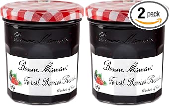 Bonne Maman Forest Berries Preserve, Marmalade Fruit Jam, 13 oz / 370 g