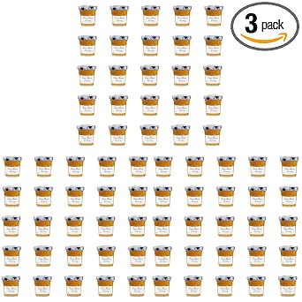 Bonne Maman Honey Mini Jars, 1 oz 30 g, 30 Pack
